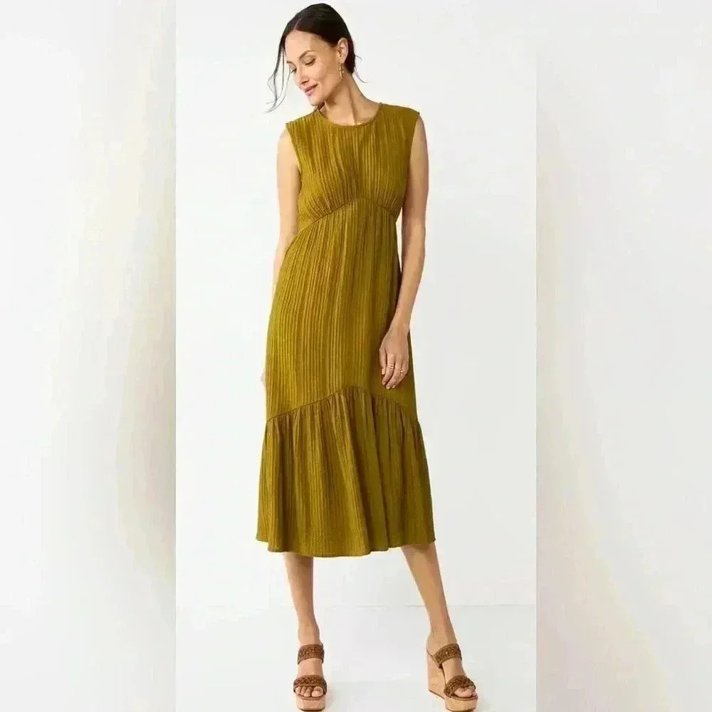NINE WEST sleeveless multicolor dress ￼